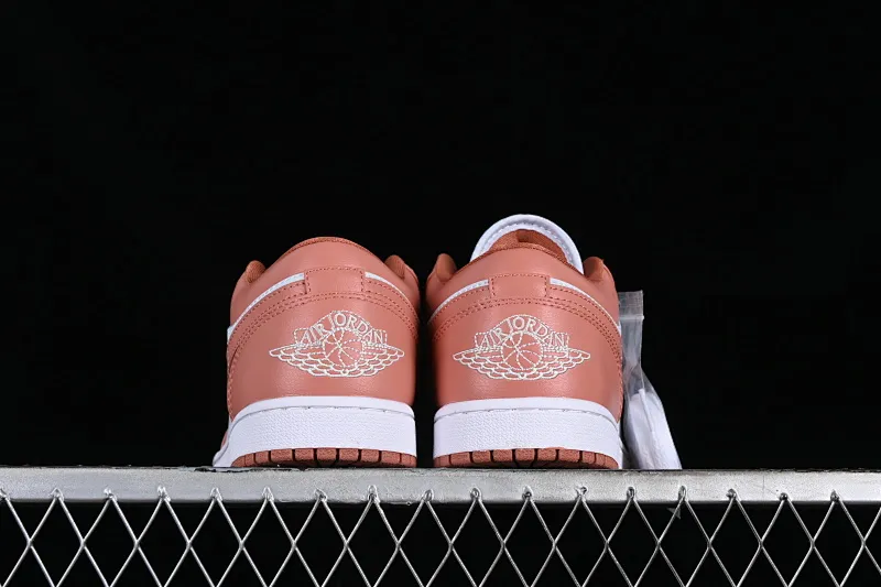 All categories Air Jordan Jordan series basketball shoes Air Jordan 1 Low Z version Air Jordan 1 Low AJ1 Joe 1 white and pink cultural low-top casual sneakers DC0774-080